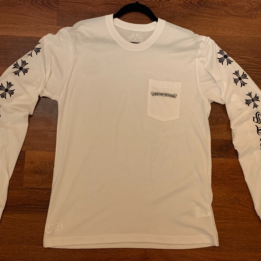 BRAND NEW - Never Worn - Chrome Hearts Long Sleeve White
